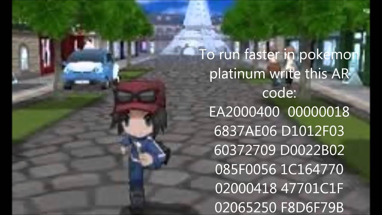 pokemon platinum cheat codes for desmume